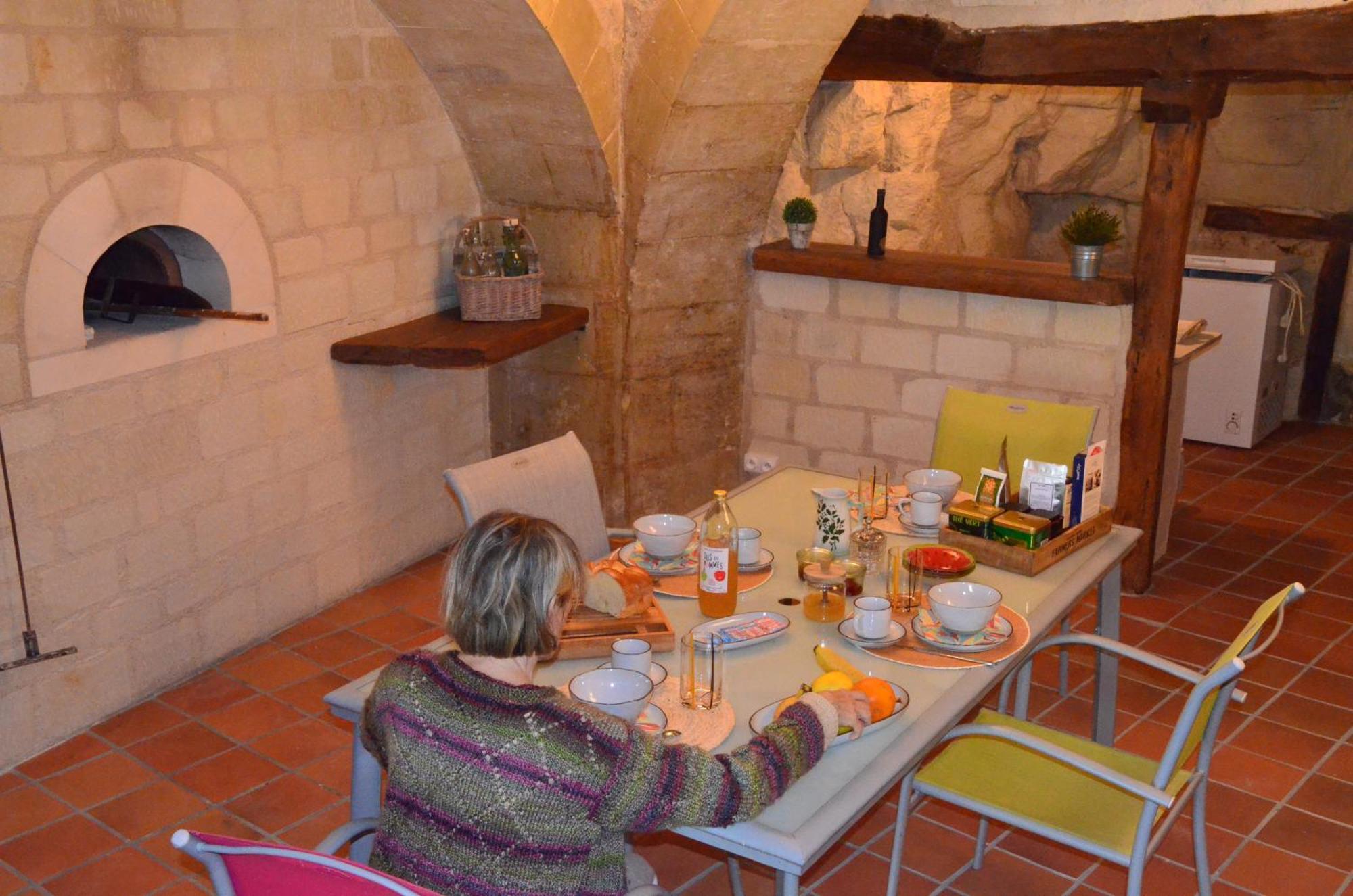 Chambre Gargantua Le Dolmen Thizay  外观 照片
